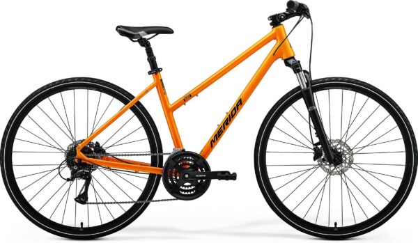 Rower MERIDA CROSSWAY 20 LADY METALLIC ORANGE (BLACK) 2025