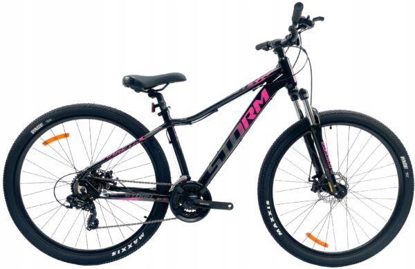 Rower STORM SHARK 1.0 LADY 2D 18" 29" czarny / fuksja