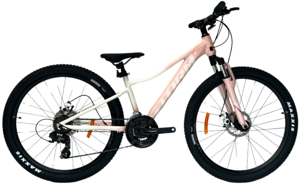 Rower STORM QUEEN 2D 26 pudrowy biały 2025