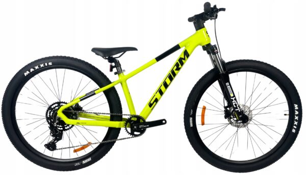 Rower STORM RAPTOR 2.0 13" 27,5" limonkowy 2025 CUES