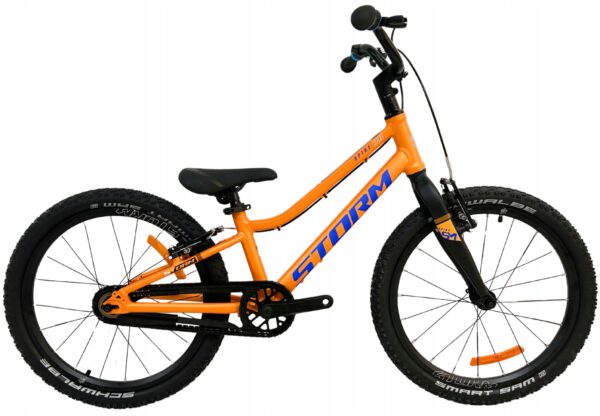 Rowerek STORM SPIKE SUPER LIGHT 20 cali pomarańczowy