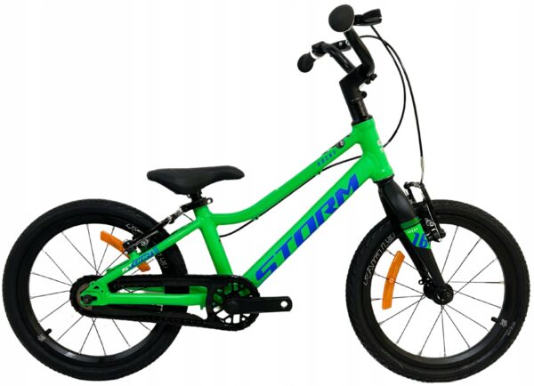 Rowerek STORM ROCKY LIGHT 16 cali zielony