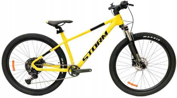 Rower STORM RAPTOR 3.0 17" 27,5" żółty 2025 CUES