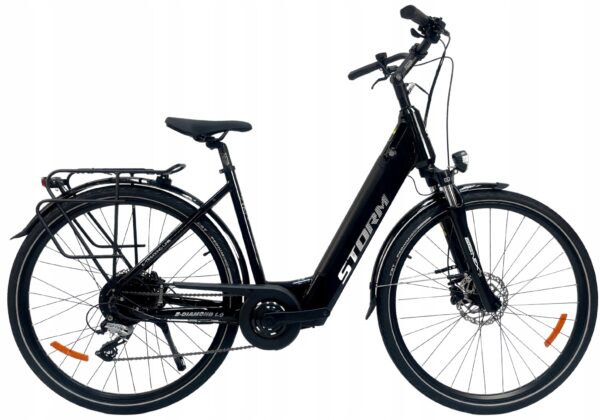 Rower elektryczny STORM E-DIAMOND LADY DEEP 1.0 19" 28" czarny