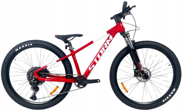 Rower STORM RAPTOR 3.0 13" 27,5" czerwony 2025 CUES
