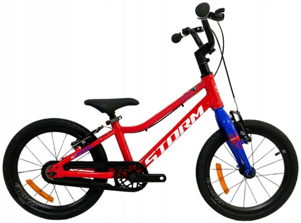 Rowerek STORM ROCKY LIGHT 16 cali czerwony