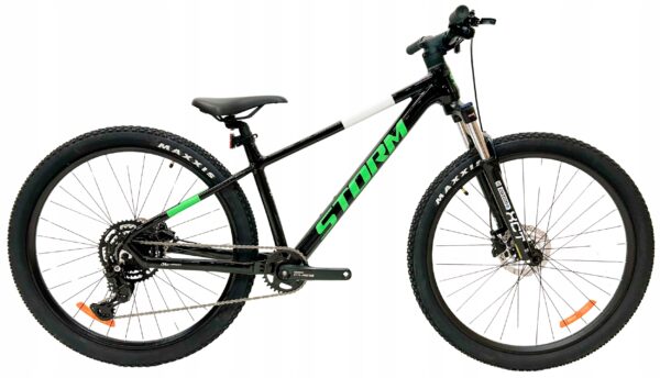 Rower STORM RAPTOR 2.0 15" 27,5" czarny zielony 2025 CUES