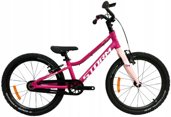 Rowerek STORM SKY SUPER LIGHT 20 cali ciemny róż