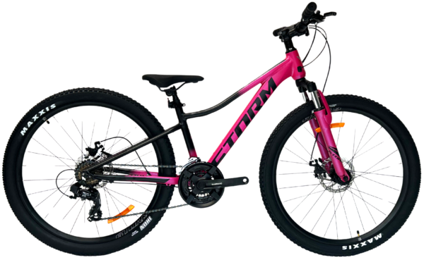 Rower STORM QUEEN 2D 26 ciemny róż 2025