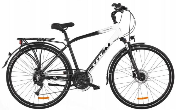 Rower STORM MARATHON 9.0 rama 19" 28" biały