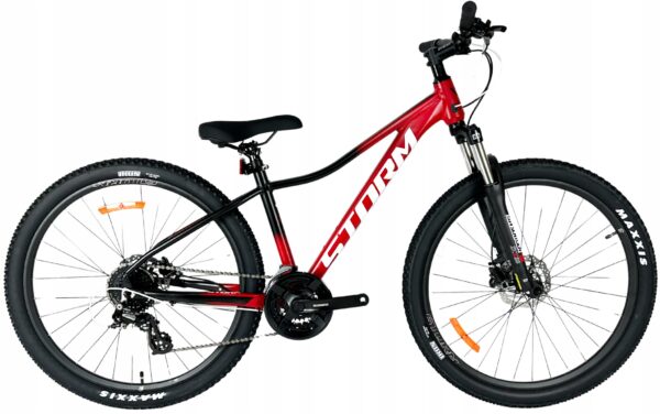 Rower STORM SHARK 3.0 15" 27,5″ czerwony mat 2025