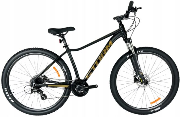 Rower STORM SHARK 3.0 LADY 18" 29″ czarny / złoty mat 2025
