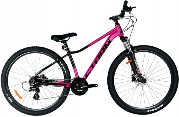 Rower STORM SHARK 3.0 LADY 16" 29″ fuksja / czarny mat 2025