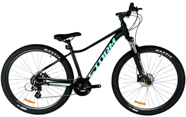 Rower STORM SHARK 3.0 LADY 29″ czarny / turkus 2025