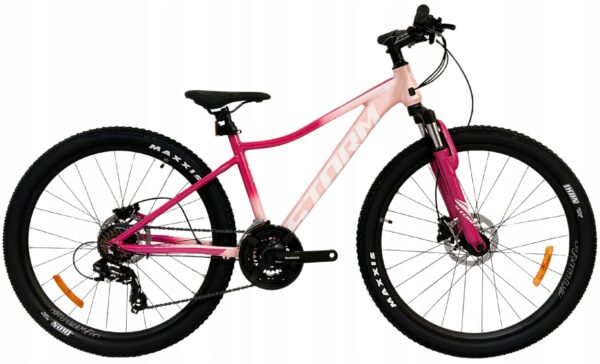 Rower STORM QUEEN 2HD 15″ 26″ pudrowy róż 2025