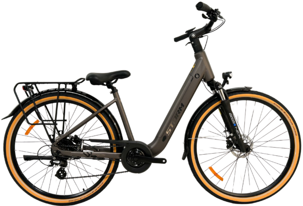 Rower elektryczny STORM E-DIAMOND PRO LADY 19″ 28″ kawowy