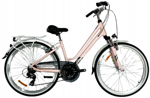 Rower STORM MARATHON 2.0 LADY 15″ 26″ pudrowy róż