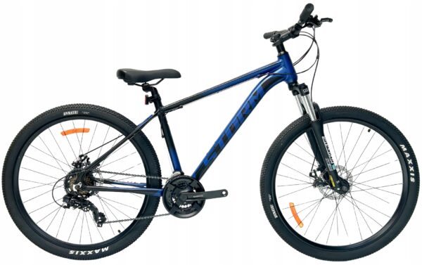 Rower STORM SHARK 1.0 2D 17″ 27,5″ granatowy mat