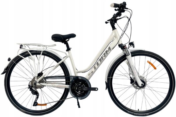 Rower STORM MARATHON 10.0 LADY 17″ 28″ perłowy