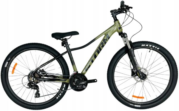 Rower STORM SHARK 2.0 15" 27,5″ oliwkowy mat 2025