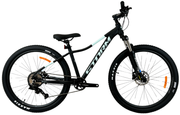 Rower STORM SHARK 4.0 LADY 15" 27,5" czarny mat / turkus 2025