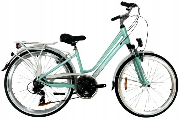 Rower STORM MARATHON 1.0 LADY 15" 26" turkus mat 2025