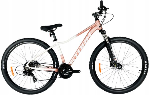 Rower STORM SHARK 3.0 LADY 18" 29" łosoś / perła 2025