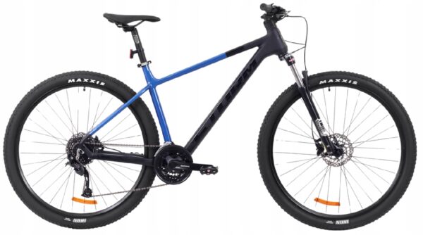 Rower STORM TRAIL 3.0 19" 29" czarny / niebieski mat 2025