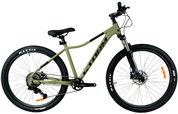 Rower STORM SHARK 4.0 17" 27,5" oliwka mat 2025
