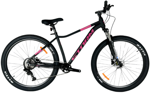 Rower STORM SHARK 4.0 LADY 18" 29" czarny mat / róż 2025