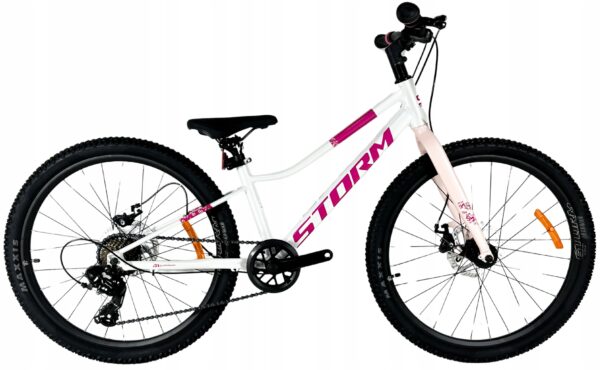 Rower STORM BELLA 2D 11″ 24″ biała perła 2025