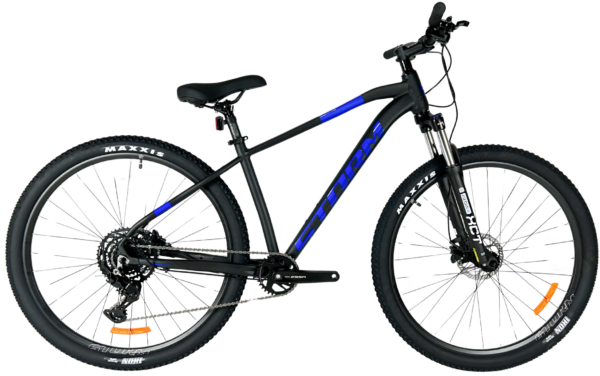 Rower STORM SHARK 5.0 17" 29" czarny mat / niebieski 2025