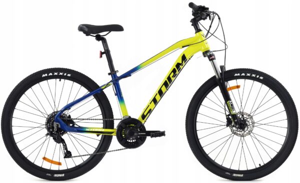 Rower STORM SHARK 4.0 15"0 27,5" żółty Alivio