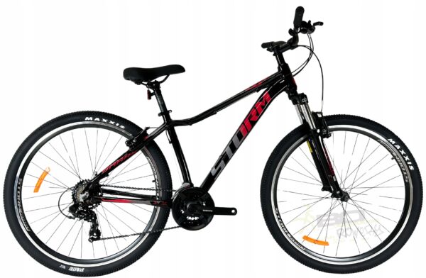 Rower STORM SHARK 1.0 LADY VBR 17" 29" czarny / bordo 2025