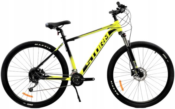 Rower STORM SHARK 7.0 19" 29" limonkowy