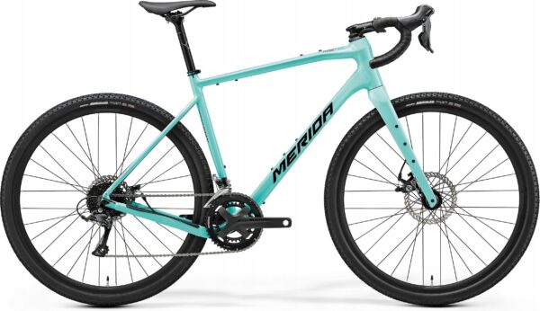 Rower MERIDA SILEX 200 rama S 49 cm 28" CRAYON TEAL (BLACK/TEAL)