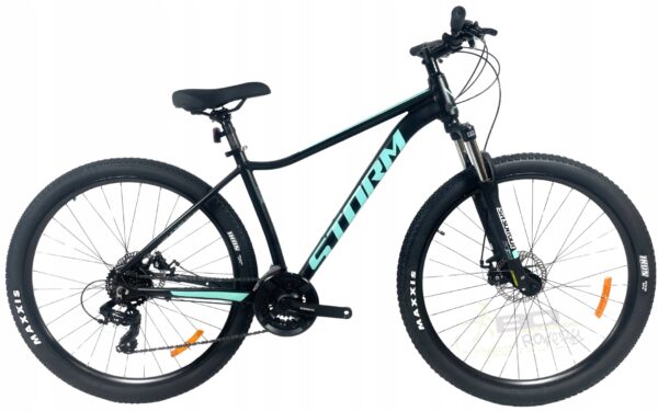 Rower STORM SHARK 1.0 LADY 2D 18" 29" czarny / turkus 2025
