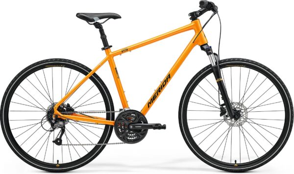 Rower MERIDA CROSSWAY 20 2025 METALLIC ORANGE (BLACK)