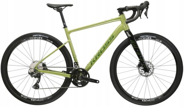 Rower KROSS ESKER 6.0 rama M 19" 28" khaki / zielony połysk 2024