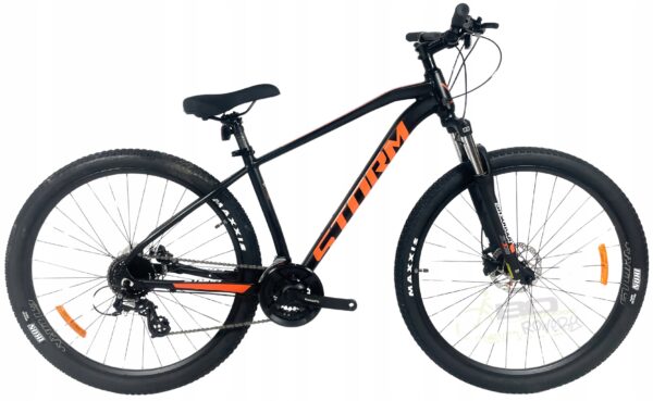 Rower STORM SHARK 3.0 17" 29" czarny / pomarańcz 2025