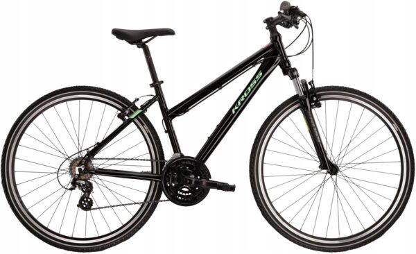 Rower KROSS EVADO 2.0 damski 19" 28" czarny / miętowy 2023