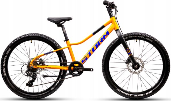 Rower STORM ROCKY 2HD 11″ 24″ pomarańczowy 2025